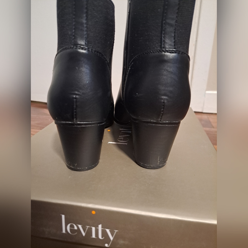 Levity Black Bootie - Picture 4 of 8